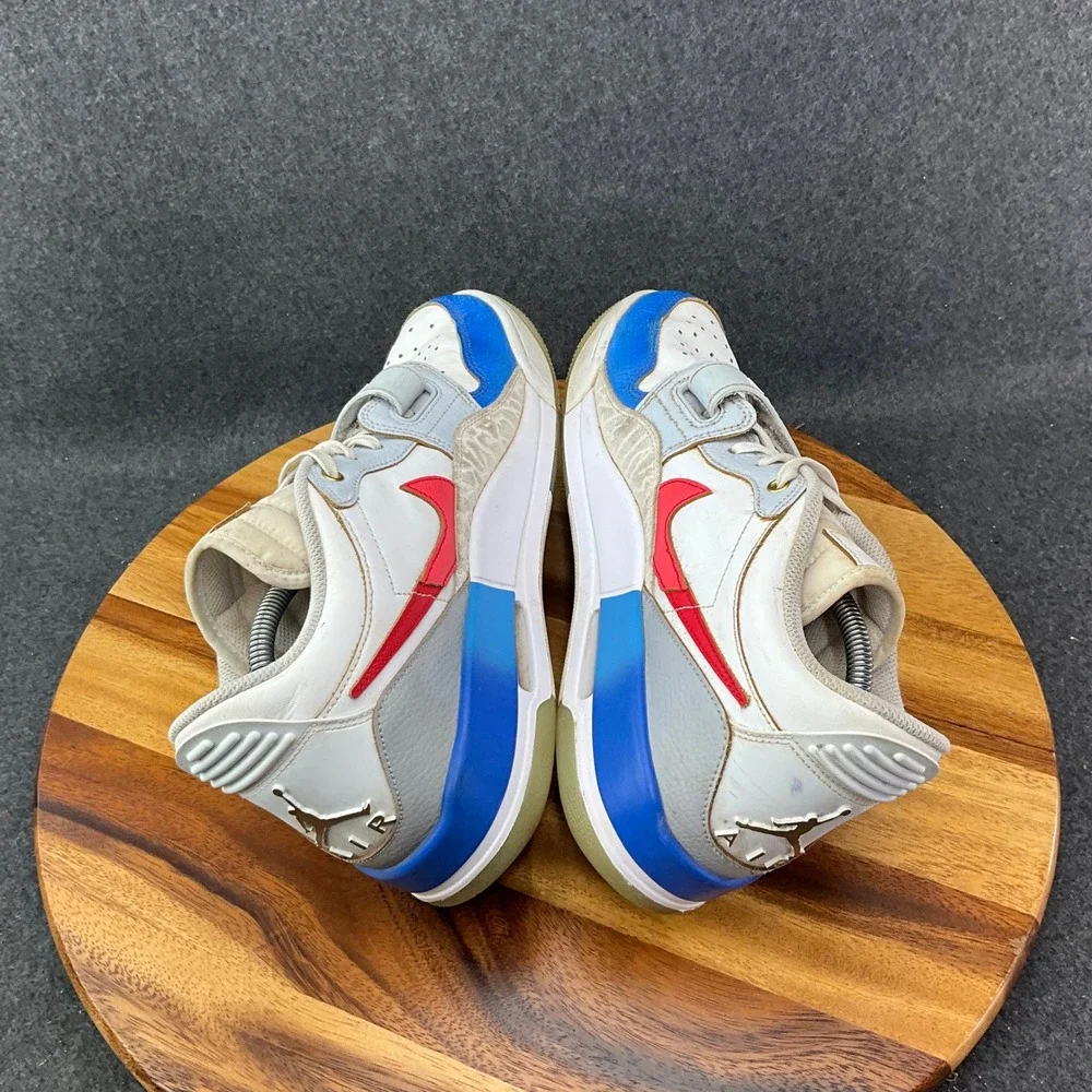 Nike Men's Air Jordan Legacy 312 Low White University Red Blue 10.5 FN8902-161